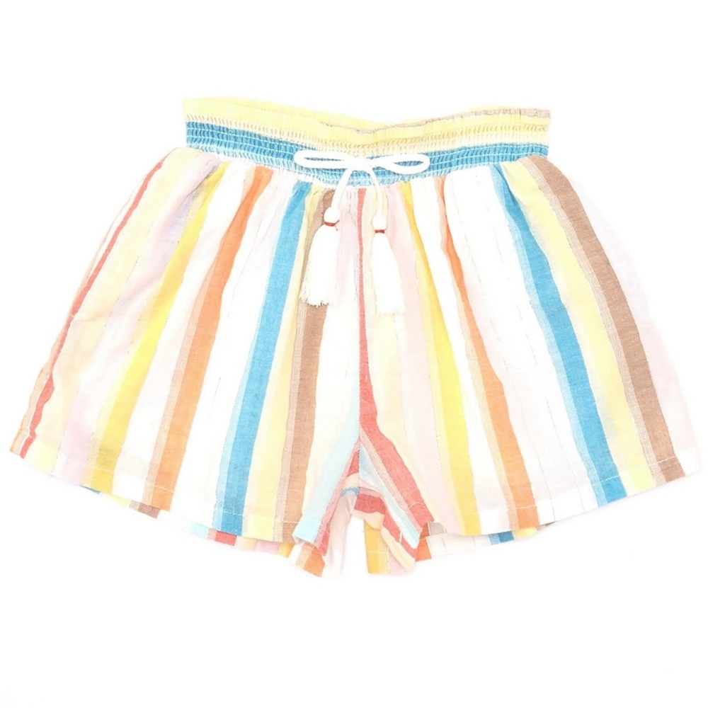 *Price is Firm* Peek multi color striped Size 10 shorts